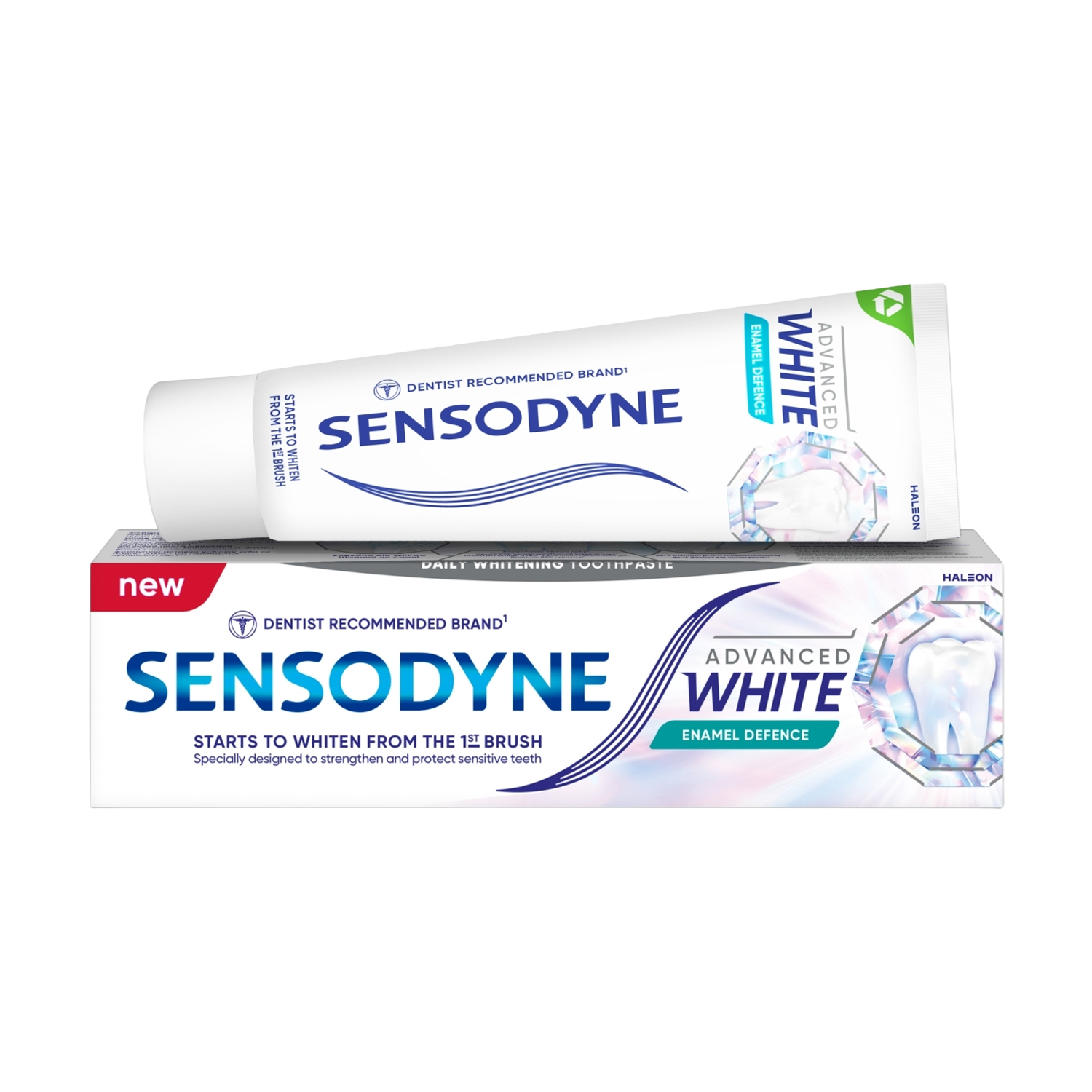 Зубна паста Sensodyne Вдосконалене вибілювання. Захист Емалі, 75 мл